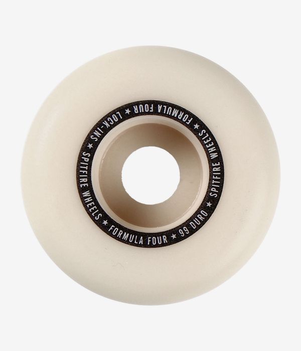 Spitfire Formula Four Lock Ins Rollen (white blue) 53 mm 99A 4er Pack