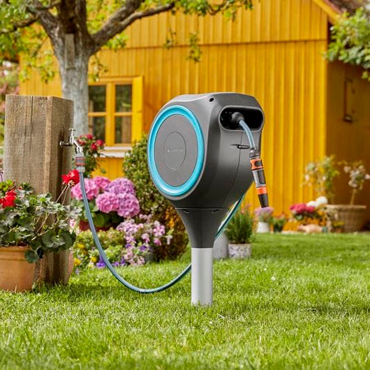Gardena tuinslangbox RollUp S blauw 15 m