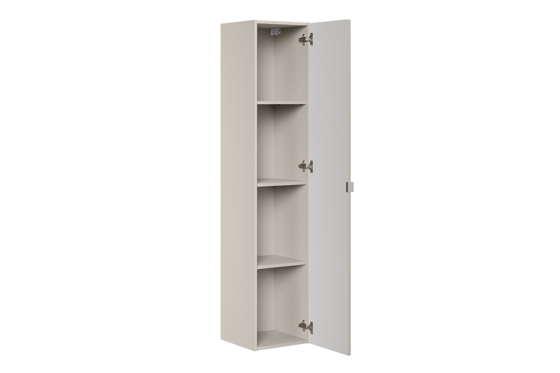 Comad Bella Cashmere kolomkast met 1 deur 30x25x140cm taupe