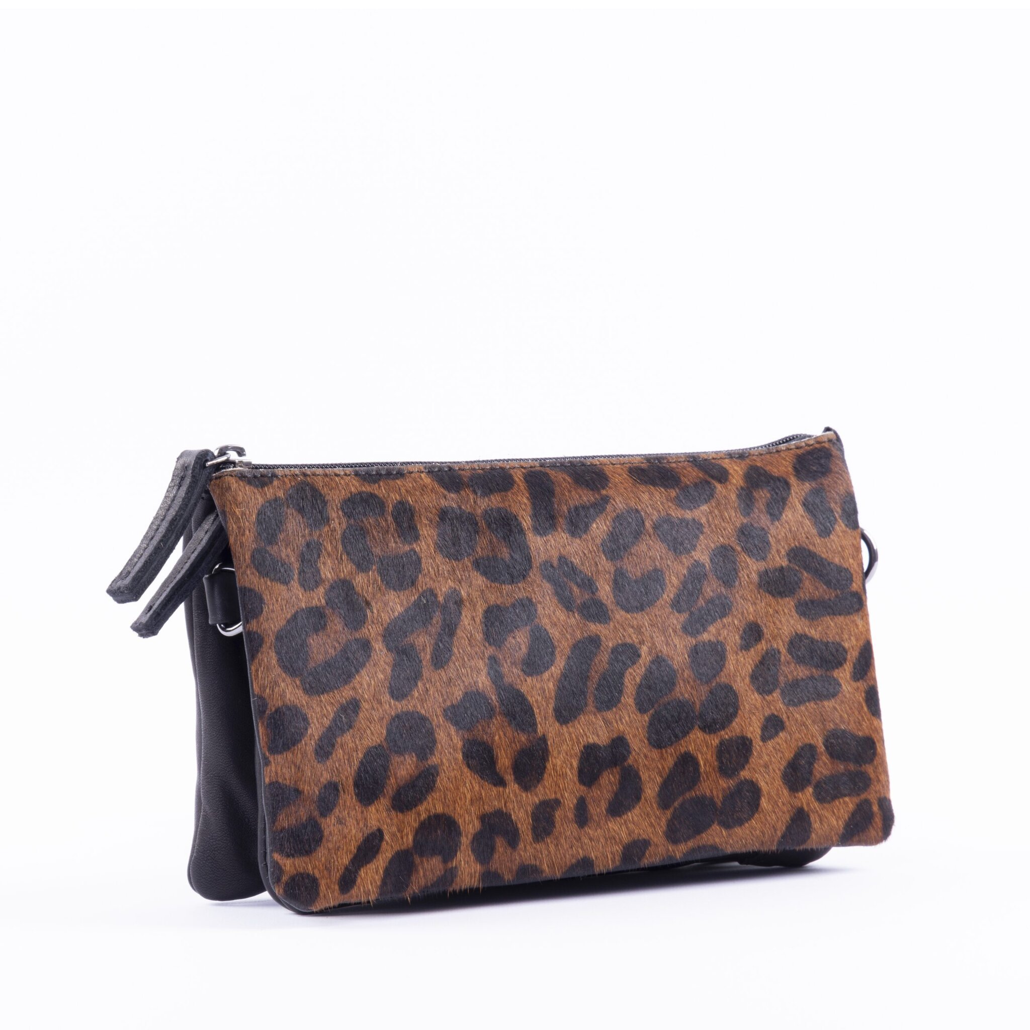 DSTRCT Wild And Free Crossbody Bag Black – Leopard
