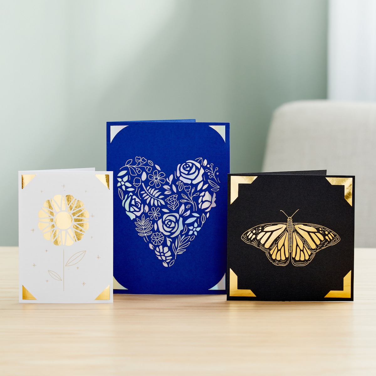 Cricut Foil innleggskort 18-pakk (feiring)
