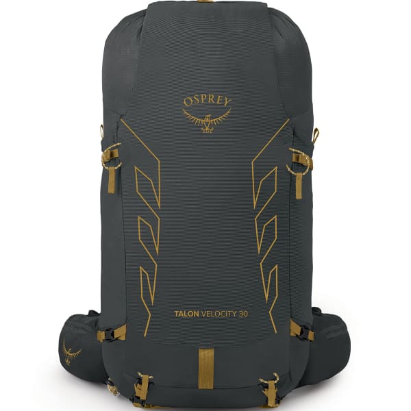 Sac à dos randonnée OSPREY TALON VELOCITY 30 DARK CHARCOAL/TUMBLEWEED YELLOW