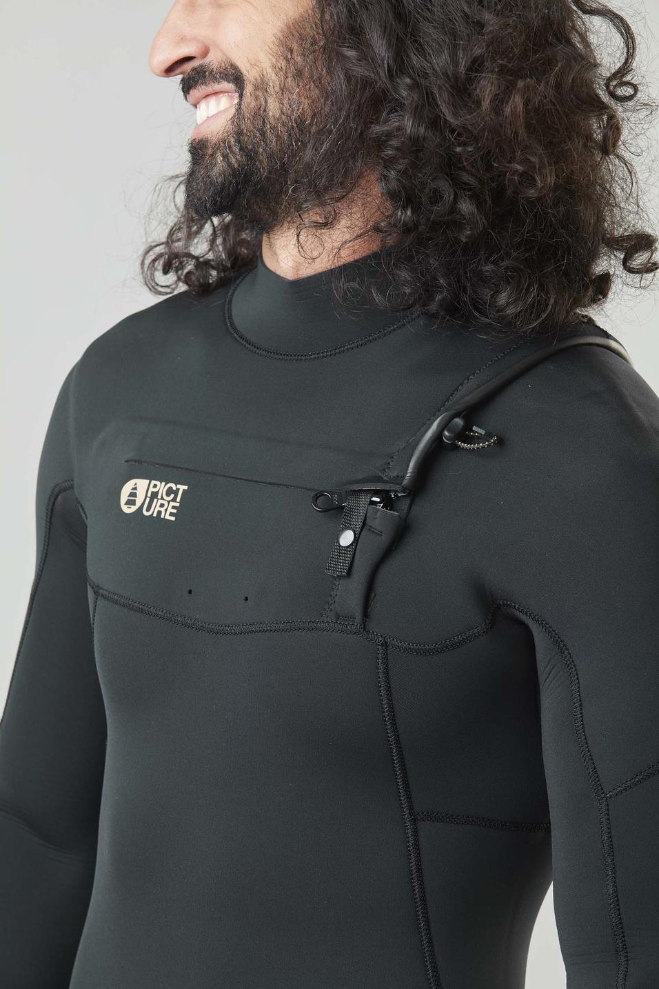 Picture EQUATION 5/4 FRONT ZIP Black
