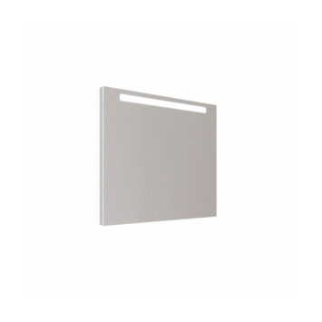 Allibert badkamerspiegel Atlas met verlichting rechthoek 80 x 70 cm RVS