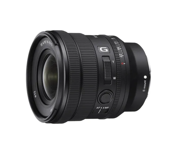 Sony SELP1635G - Zoomobjektiv - 16 mm - 35 mm - f/4.0 FE PZ G - Sony E-mount - for Cinema Line; a VLOGCAM; a1; a1 II; a6700; a7 IV; a7C; a7C II; a7CR; a7R V; a7s III; a9 III