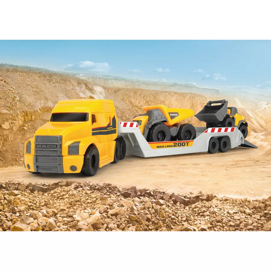 DICKIE Toys MackVolvo Micro Builder Truck