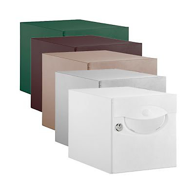 Boîte aux lettres 1 porte Decayeux Iguane Blanc Ral 9016