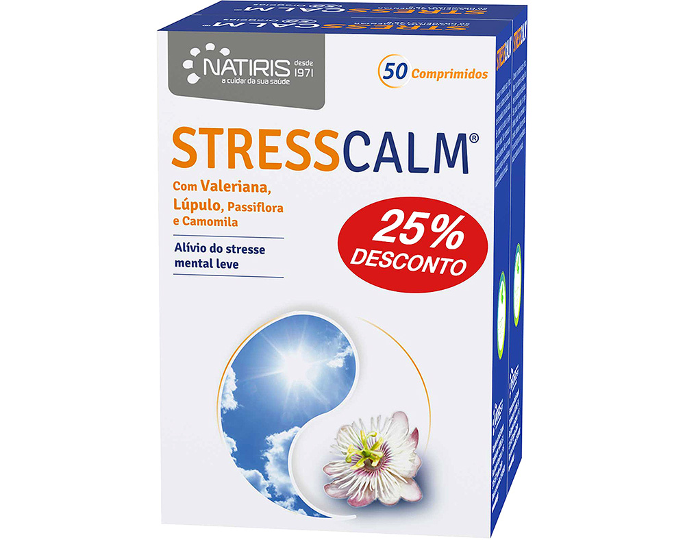 SUPLEMENTO STRESSCALM PACK 50 50 COMP
