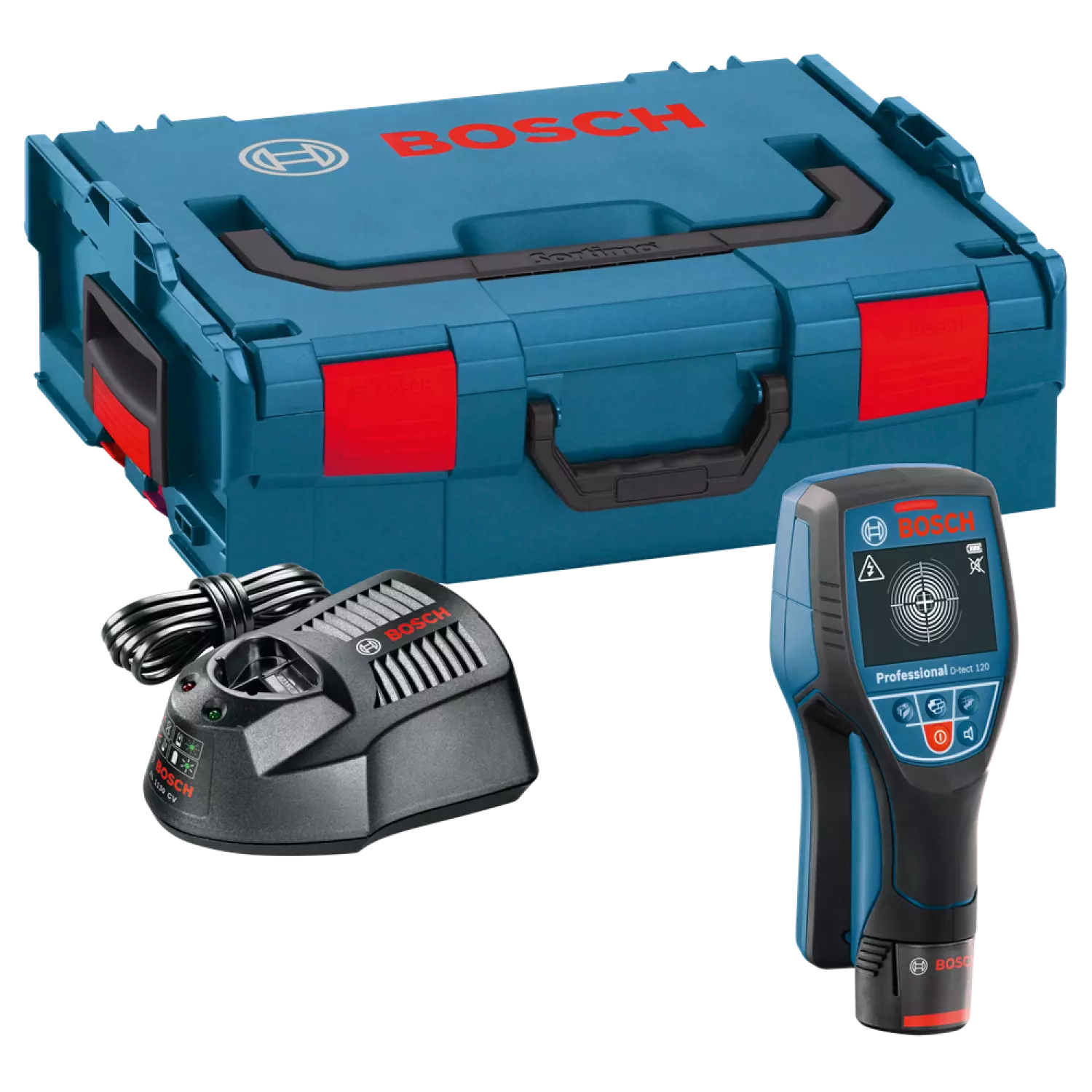Bosch D-Tect 120 10.8V Li-Ion multidetector set (1x 2.0h accu) in L-Boxx