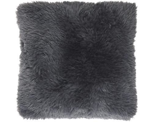 Decoratief kussen Mats 45x45 cm donkergrijs