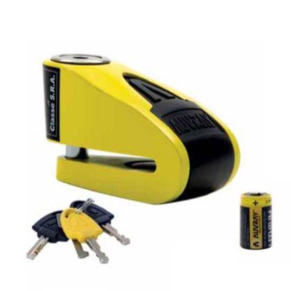 Antivol Auvray BLOQUE DISQUE B lock 10 noir/jaune SRA Universel