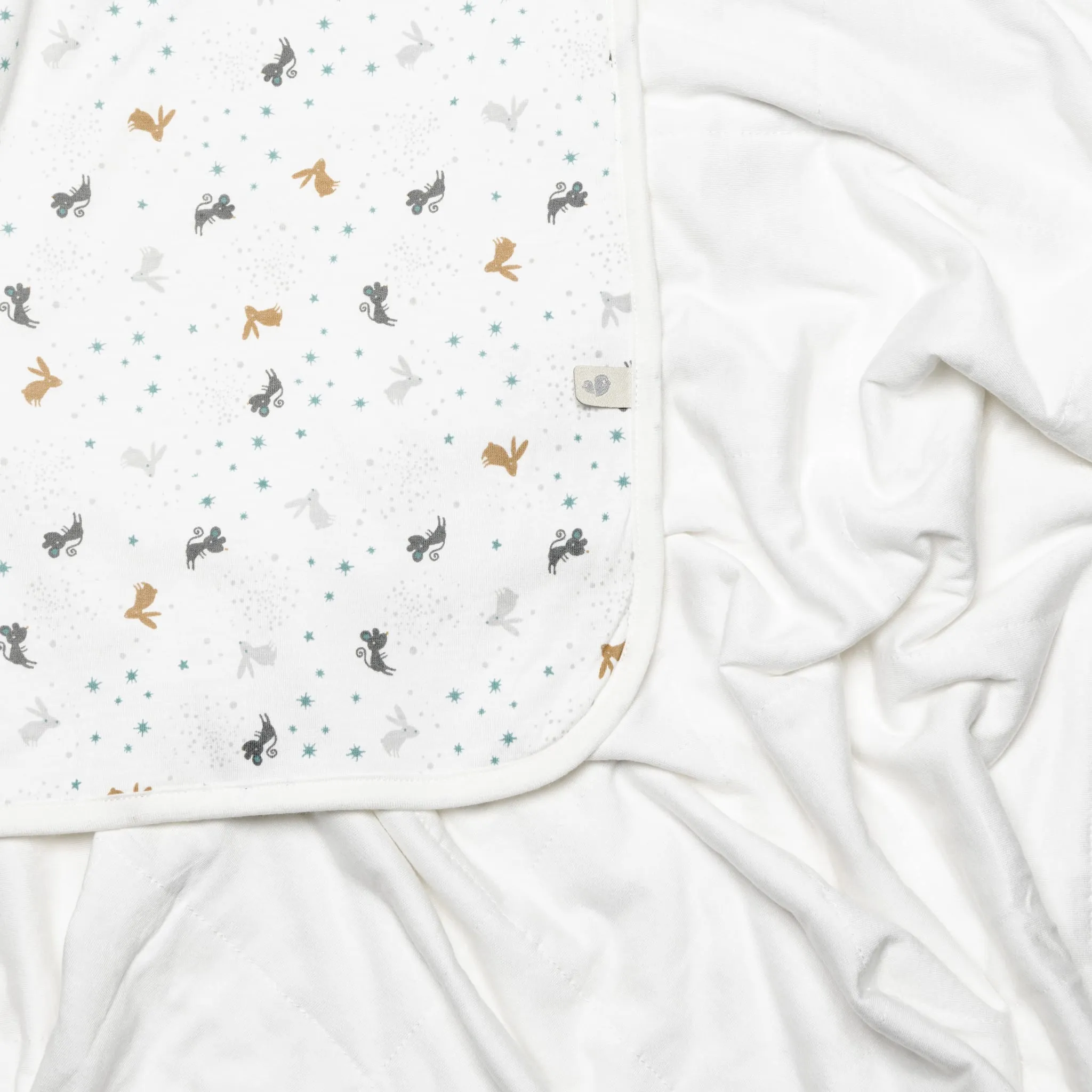 Perlimpinpin Couverture en Bambou - Souris