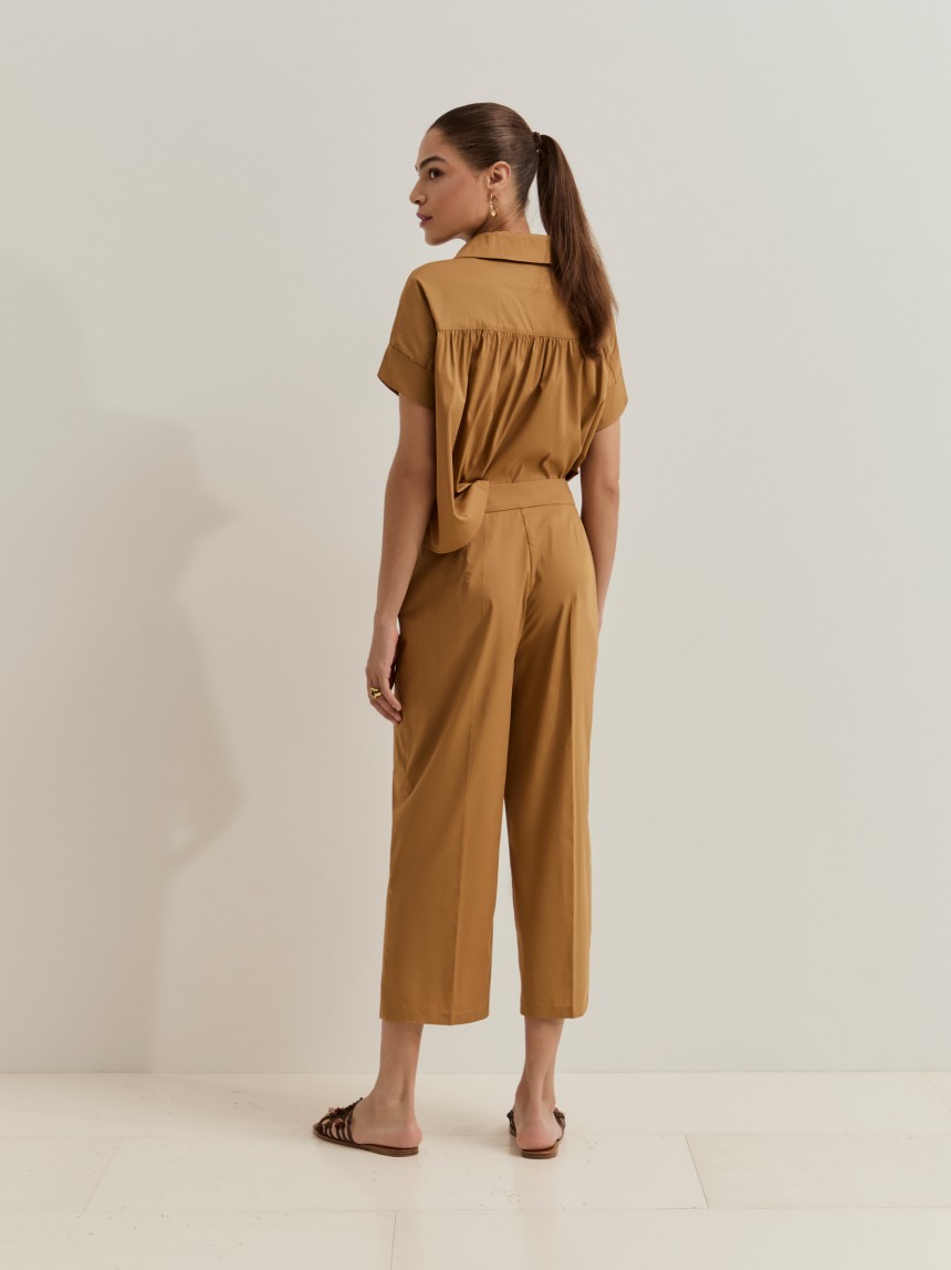 Calças wide leg