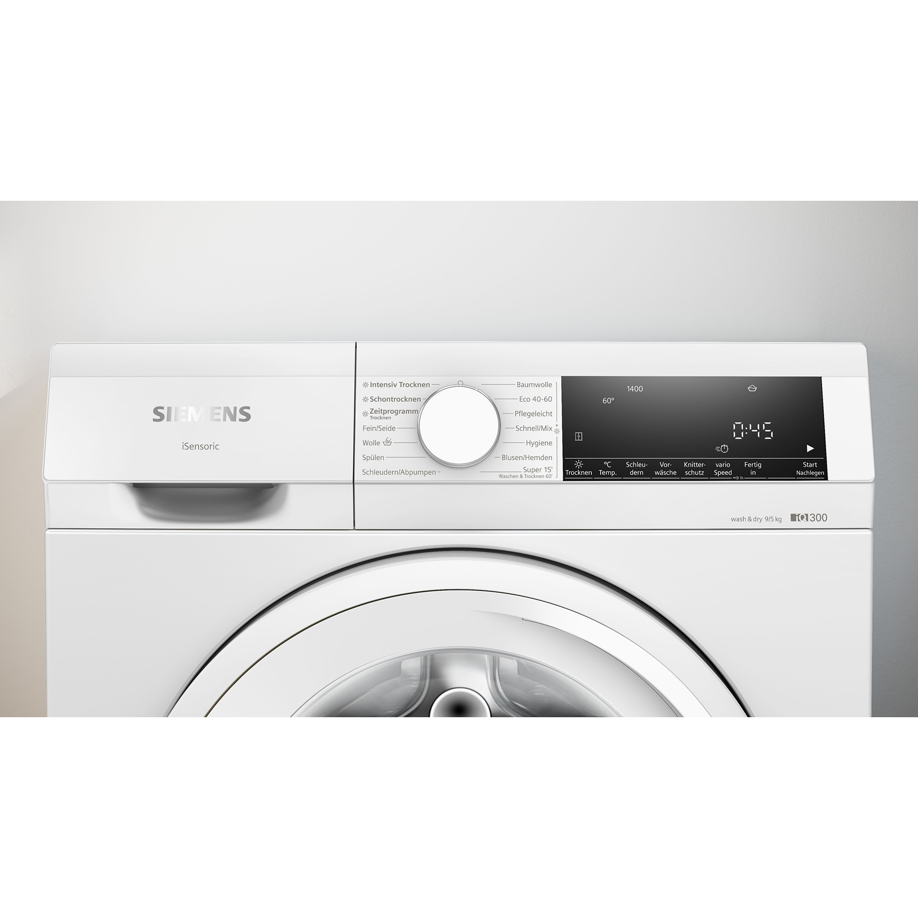 SIEMENS Waschtrockner WN34A141 - 5 kg - 1400/min - E