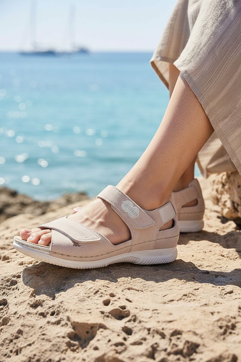 Rieker Sandalen Beige Dames