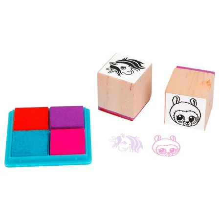Depesche Ylvi & the Minimoomis Stempelset Stamping Fun