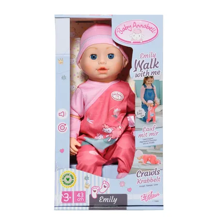 Baby Annabell® Emily lauf mit mir 43 cm