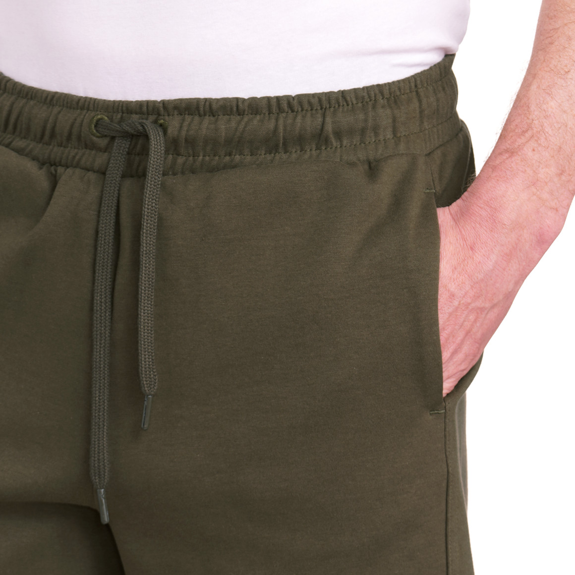 Jonas Nielsen Herren Shorts mit Elastikbund oliv