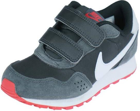 Nike Md Valiant PSV Hardloopschoenen Black White Dk Smoke Grey University Red Kinderen