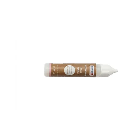 Glorex Textilkleber, Tube mit 25 ml, geeignet für alle Gewebe aus natürlichen und künstlichen Fasern