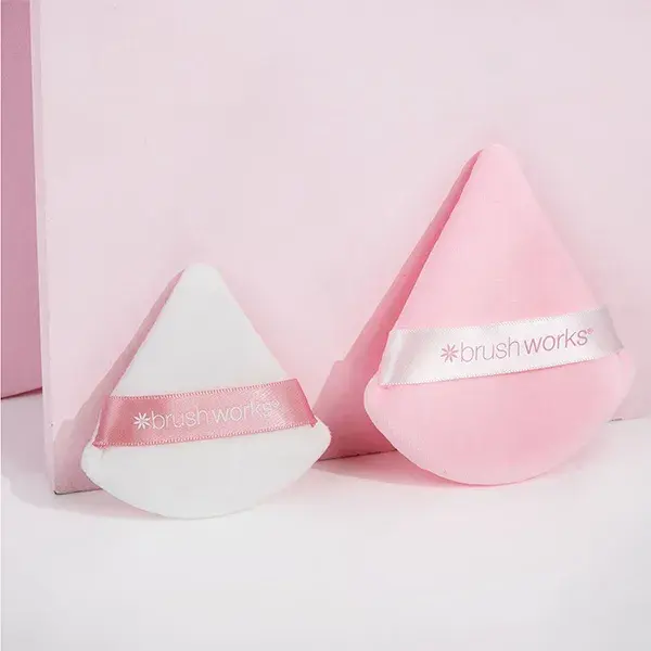 Esponja triangular para pó Brushworks Duo