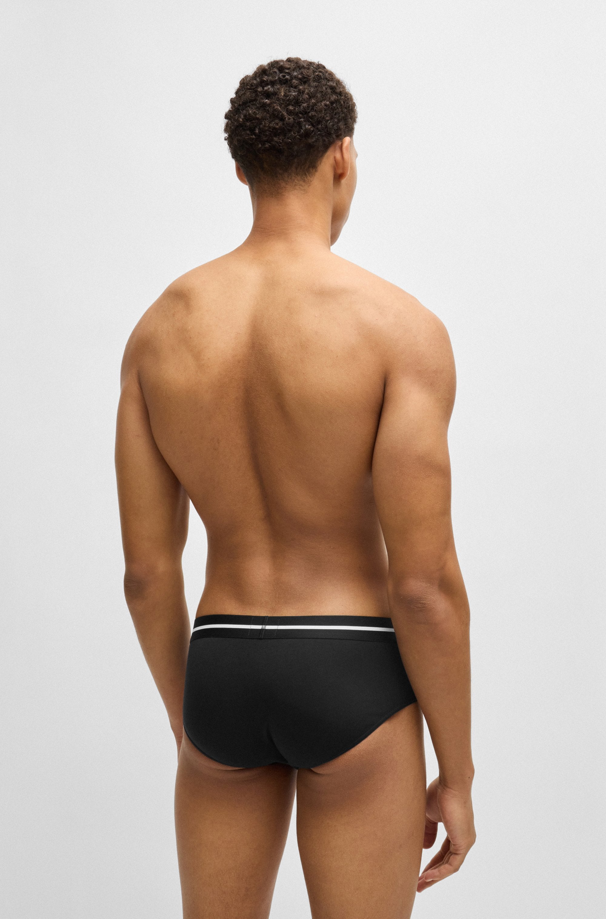 BOSS Hipster »HipBr 3P Bold«, 3erer Packung, mit BOSS Black Markenlabel