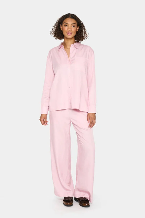 Saint Tropez GabaSZ Shirt Pink nectar