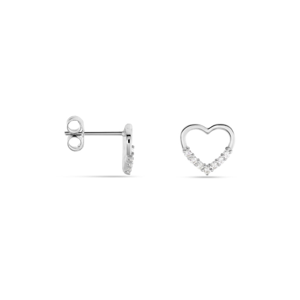 Boucles D'oreilles Puces Budenicus Argent Oxyde De Zirconium