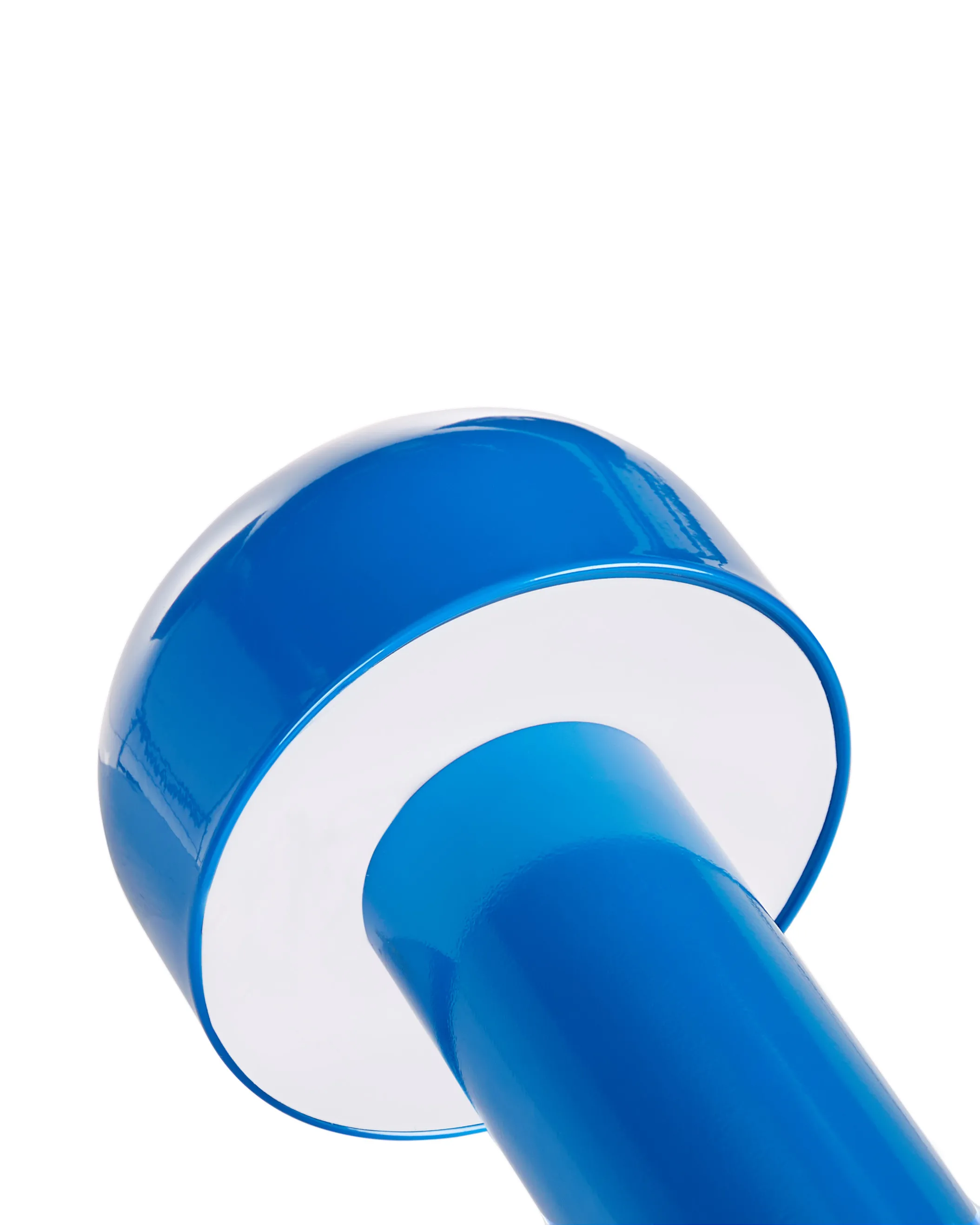 LED draadloze tafellamp BESOS met dimmer Metaal Blauw