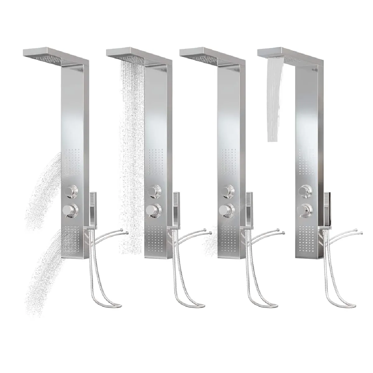 vidaXL Panneau de douche