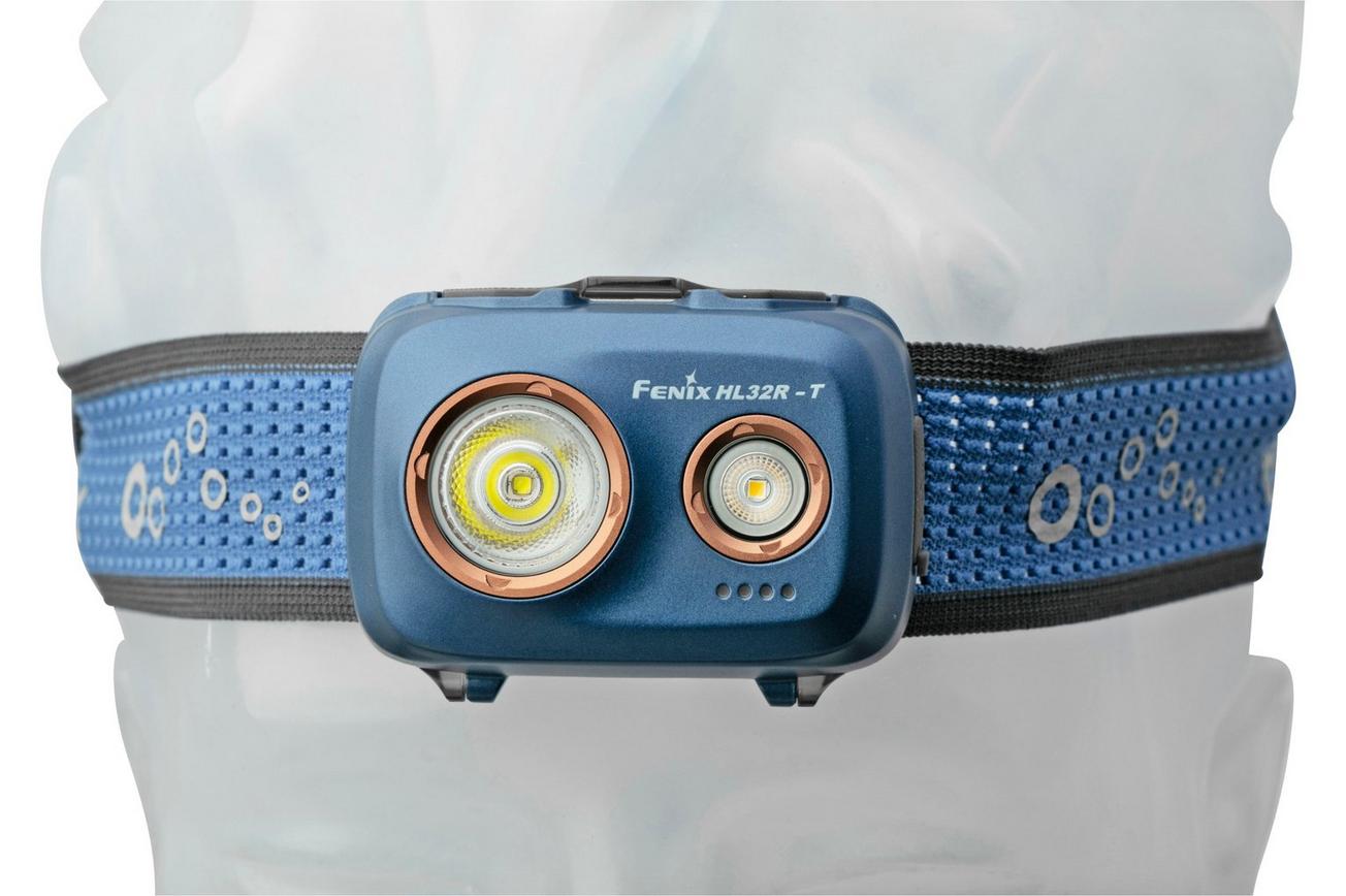 Fenix HL32R-T-Blue oplaadbare hoofdlamp, 800 lumen