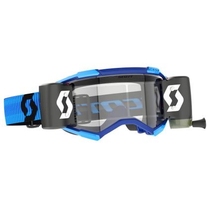 Masque cross Scott Fury WFS - blue/black clear works 2024 - Bleu / Noir