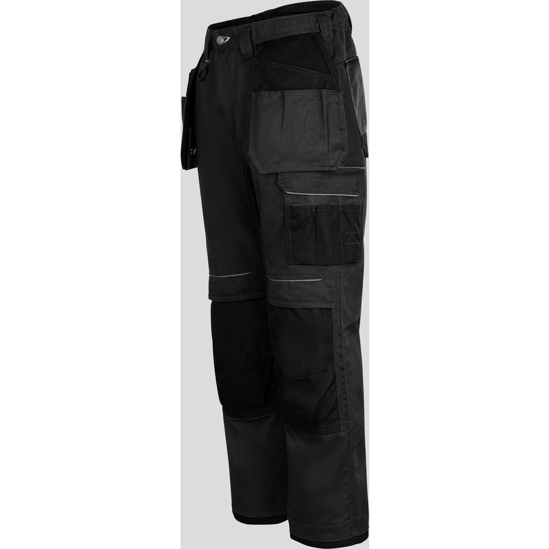 Portwest Urban werkbroek met holsterzakken en kniezakken + gratis kniestukken 46 zwart*