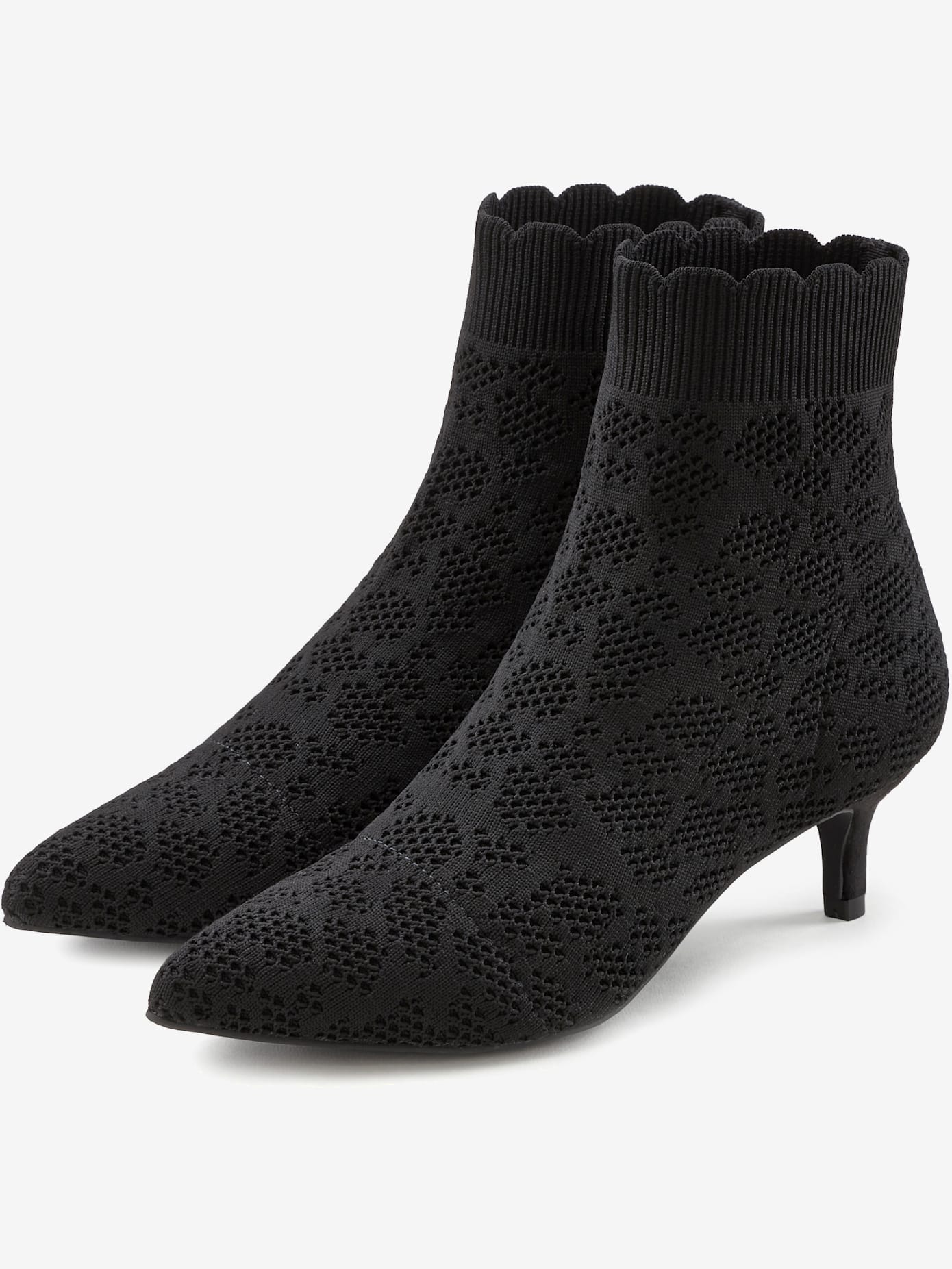 Bottines chaussettes avec talon agréable d'env. 5 cm