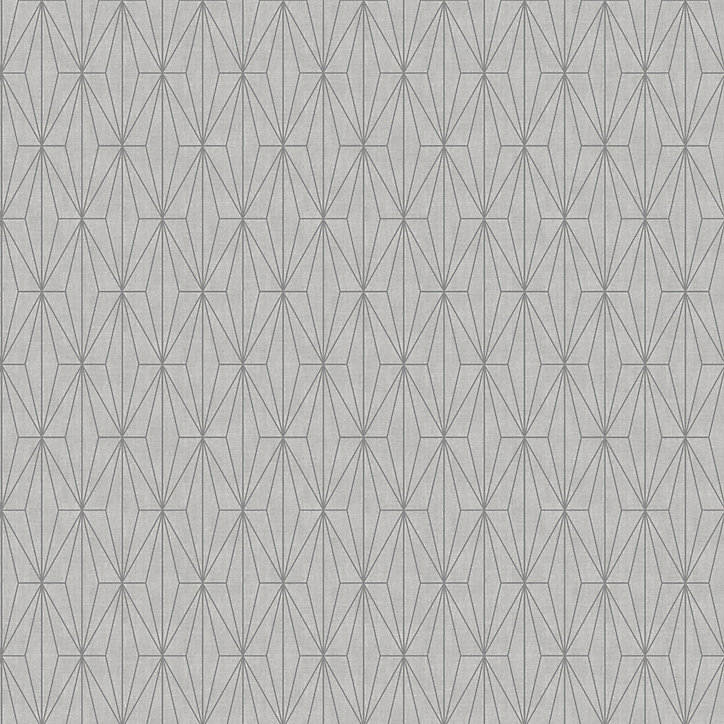 Papier peint Vinyle Intissé GoodHome Aytasi argent