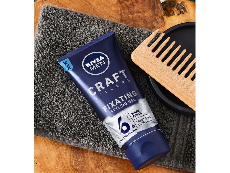 NIVEA MEN Haargel Craft Stylers Fixating 150 ml Haargel für Herren
