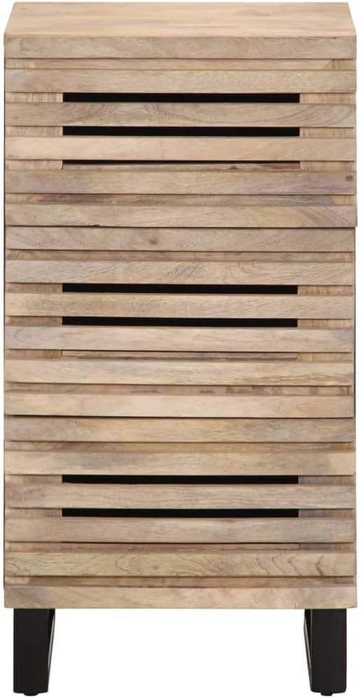 Kangmusi Sideboard 40x34x75 cm Massivholz Mango, 377552