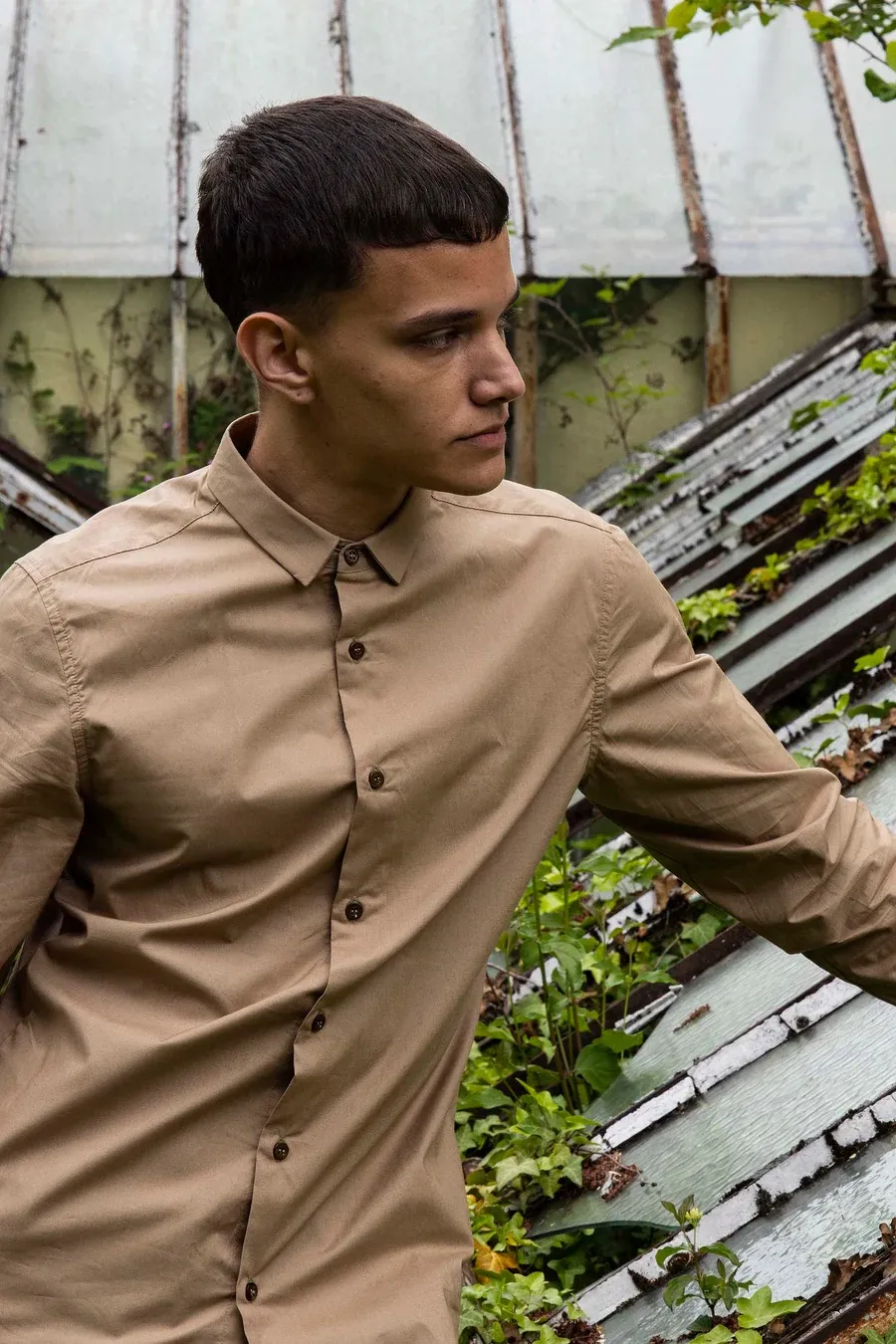 Chemise Farfan ajustée et élégante Misericordia