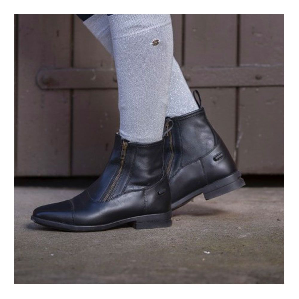 Equitheme DOUBLE ZIP - Boots noir