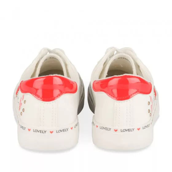 Baskets BLANC LITTLE LOLITA