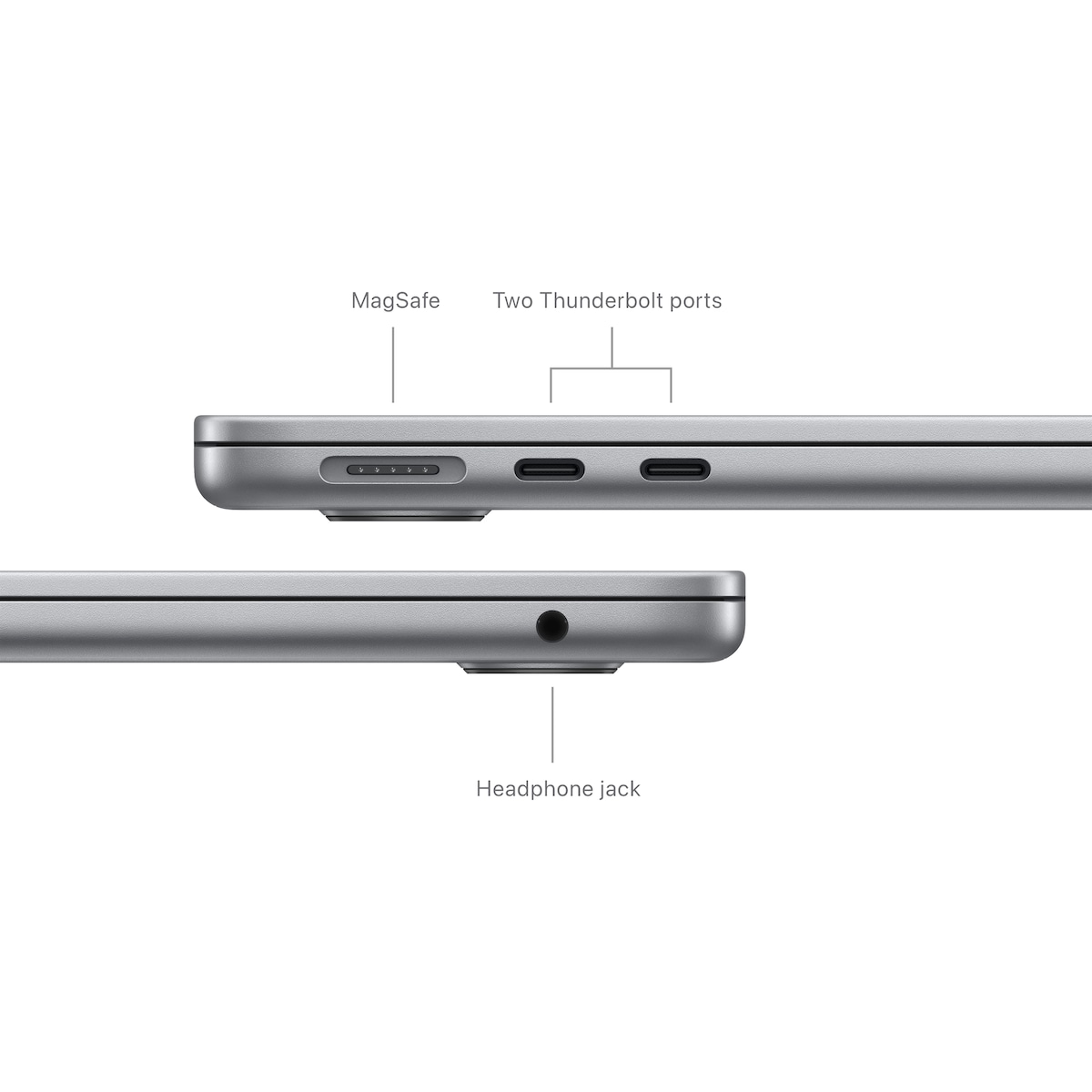 MacBook Air 13 M3 10C GPU/24/1TB (stellargrå)