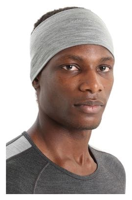 Bandeau Mérinos Unisexe Icebreaker Cool-Lite Flexi Gris