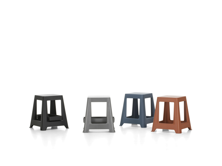 Vitra Chap Tray diepzwart