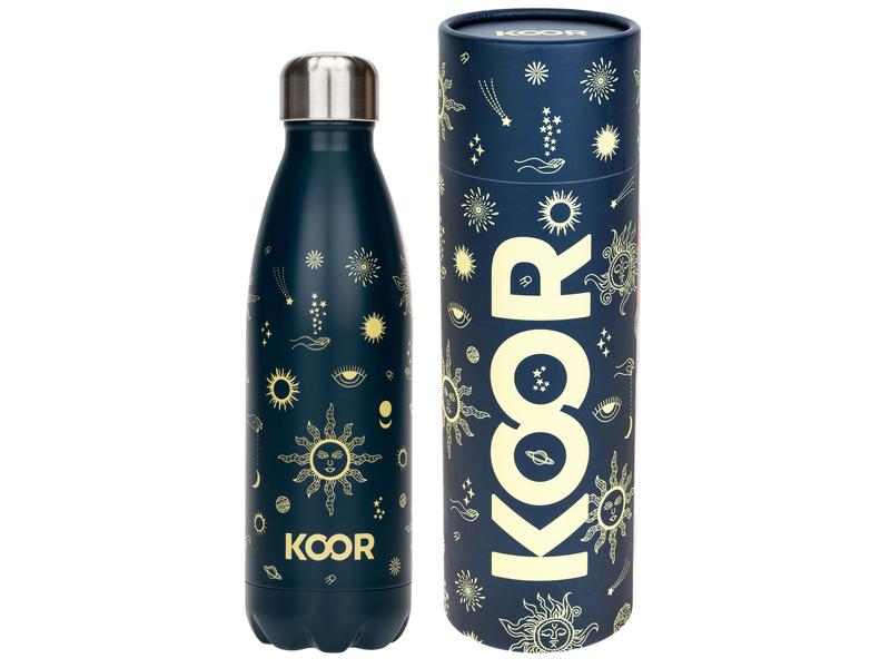KOOR Trinkflasche Magico 500 ml Thermosflasche aus Edelstahl
