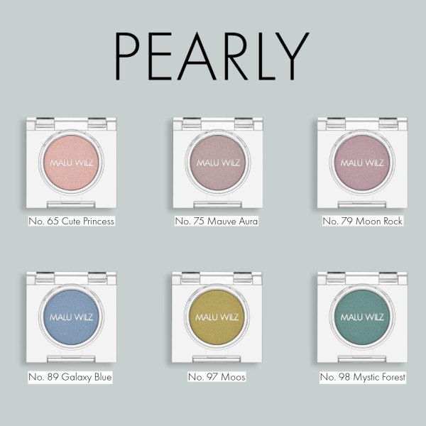 Malu Wilz Velvet Eyeshadow Pearly - Moos Nr. 97 2g