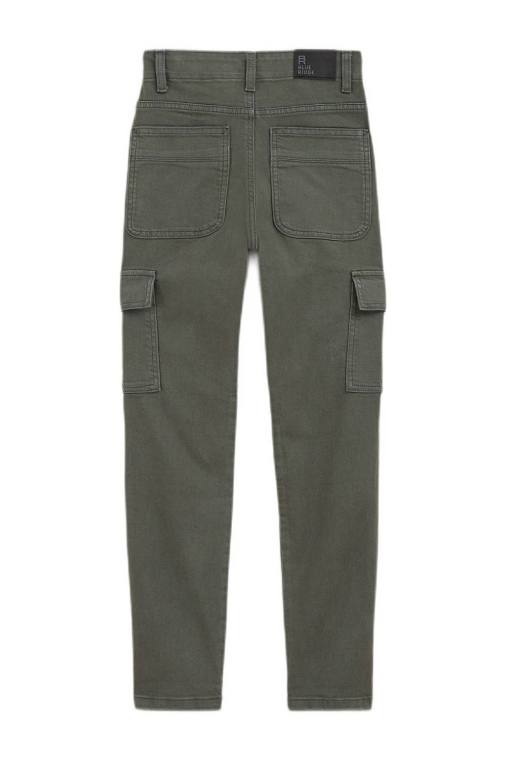 WE Fashion cargobroek olijfgroen