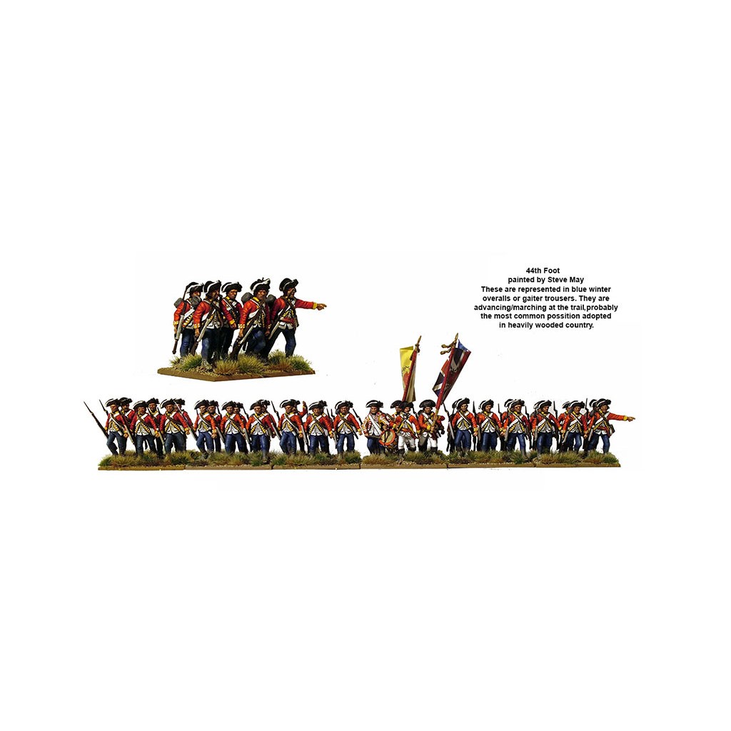 Infanterie Britannique Guerre d'Indépendance Américaine