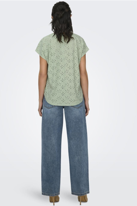 Only groene dames t-shirt
