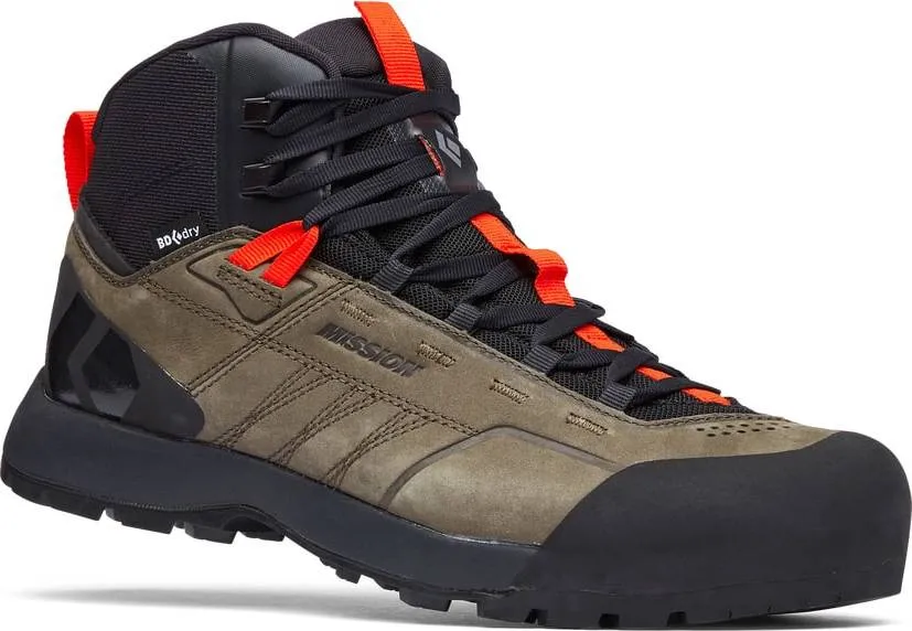 Black Diamond Men's Misson Leather Mid WP Walnuts/Octane