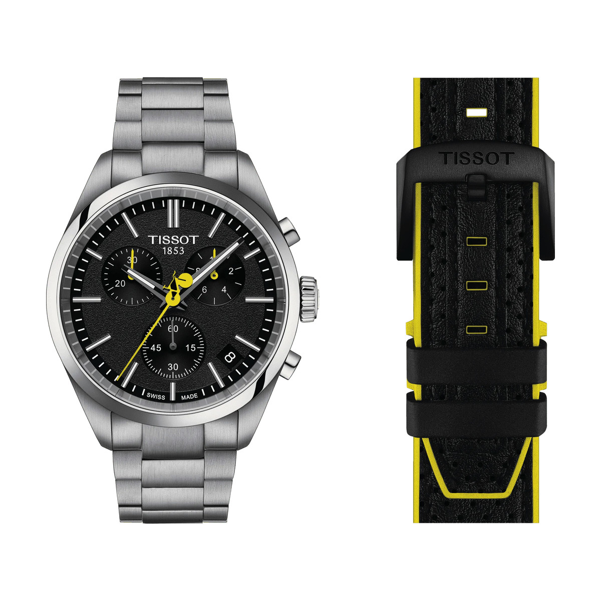 Montre TISSOT T-sport homme bracelet acier inoxydable